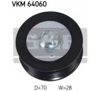Паразитный / ведущий ролик, поликлиновой ремень SKF VKM 64060 VKM64060 SKF - купить в магазине запчастей по Украине