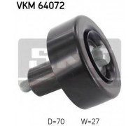 Паразитный / ведущий ролик, поликлиновой ремень SKF VKM 64072 VKM64072 SKF - купить в магазине запчастей по Украине