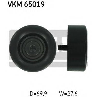 Паразитный / ведущий ролик, поликлиновой ремень VKM65019 SKF - купить в магазине запчастей по Украине