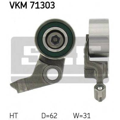 Натяжной ролик, ремень ГРМ VKM71303 SKF - купити в магазині запчастин по Україні