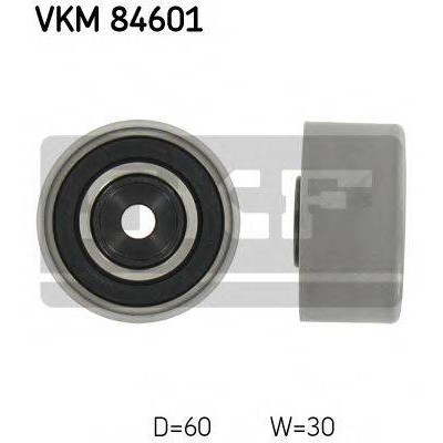 Паразитный / Ведущий ролик, зубчатый ремень VKM84601 SKF - купить в магазине запчастей по Украине