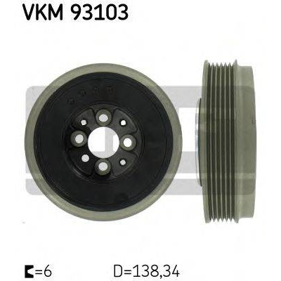 Ременный шкив, коленчатый вал VKM93103 SKF - купить в магазине запчастей по Украине