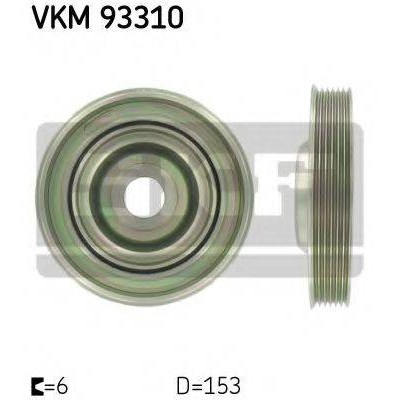 Ременный шкив, коленчатый вал VKM93310 SKF - купить в магазине запчастей по Украине