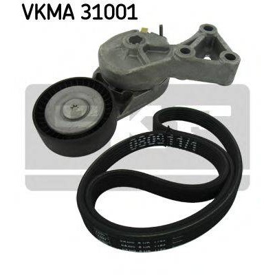 Поликлиновой ременный комплект VKMA31001 SKF - купить в магазине запчастей по Украине