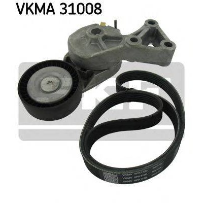 Поликлиновой ременный комплект VKMA31008 SKF - купить в магазине запчастей по Украине