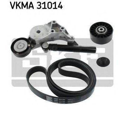 Поликлиновой ременный комплект VKMA31014 SKF - купить в магазине запчастей по Украине