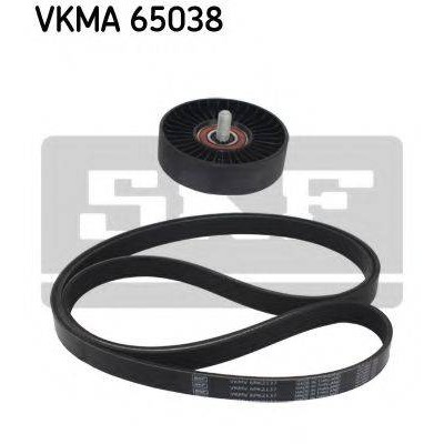 Поликлиновой ременный комплект VKMA65038 SKF - купить в магазине запчастей по Украине