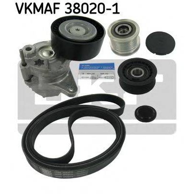 Поликлиновой ременный комплект VKMAF380201 SKF - купить в магазине запчастей по Украине