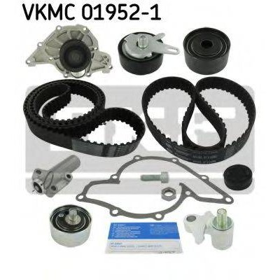Водяной насос + комплект зубчатого ремня VKMC019521 SKF - купить в магазине запчастей по Украине