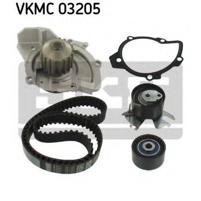 Водяной насос + комплект зубчатого ремня VKMC03205 SKF - купить в магазине запчастей по Украине