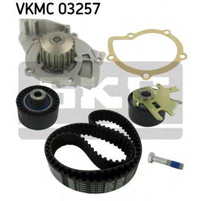 Водяной насос + комплект зубчатого ремня VKMC03257 SKF - купить в магазине запчастей по Украине