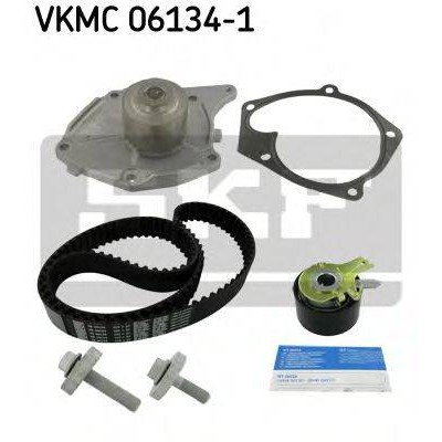 Водяной насос + комплект зубчатого ремня VKMC061341 SKF - купить в магазине запчастей по Украине