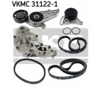 Водяной насос + комплект ручейковых ремней SKF VKMC 31122-1 VKMC311221 SKF - купить в магазине запчастей по Украине