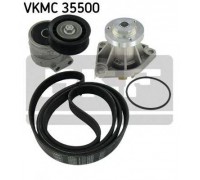 Водяной насос + комплект ручейковых ремней SKF VKMC 35500 VKMC35500 SKF - купить в магазине запчастей по Украине