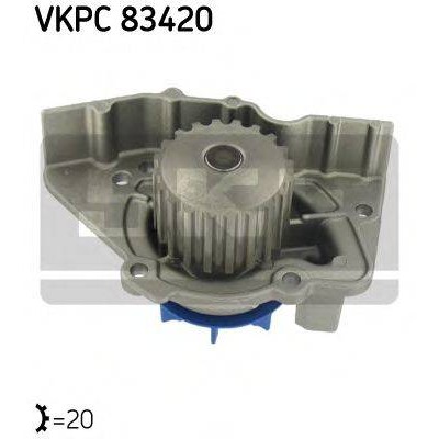 Водяной насос VKPC83420 SKF - купить в магазине запчастей по Украине