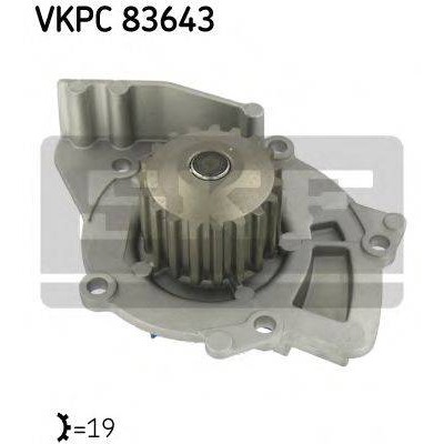 Водяной насос VKPC83643 SKF - купить в магазине запчастей по Украине