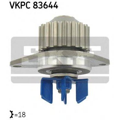 Водяной насос VKPC83644 SKF - купити в магазині запчастин по Україні
