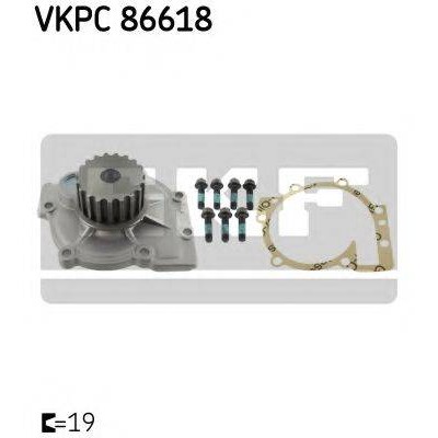 Водяной насос VKPC86618 SKF - купить в магазине запчастей по Украине