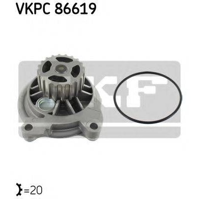 Водяной насос VKPC86619 SKF - купить в магазине запчастей по Украине