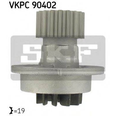 Водяной насос VKPC90402 SKF - купить в магазине запчастей по Украине