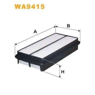 Воздушный фильтр WA9415 WIX FILTERS - купить в магазине запчастей по Украине
