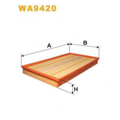 Воздушный фильтр WA9420 WIX FILTERS - купить в магазине запчастей по Украине